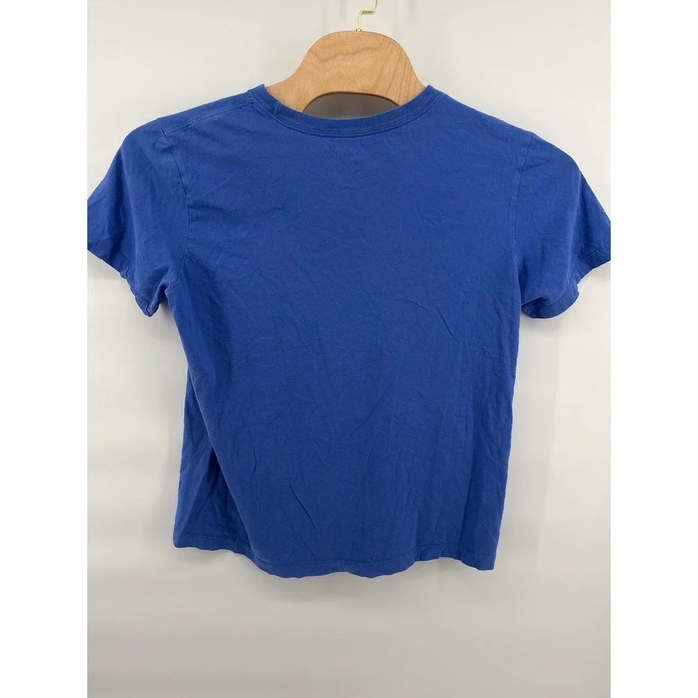 Nike Graphic T-Shirt‎ Mens L Blue More Than Air Short Sleeve Cotton Tee